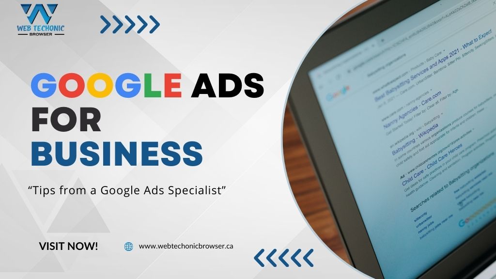 Google Ads for Business